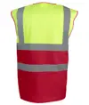 Gilet bicolore alta visibilità (HVW122) YOKO