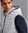 Gilet con cappuccio a nido d'ape 2786