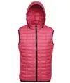 Gilet con cappuccio a nido d'ape 2786