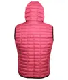 Gilet con cappuccio a nido d'ape 2786