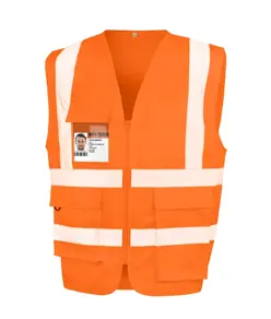 Gilet di sicurezza resistente in policotone Result Safeguard