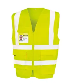 Gilet di sicurezza resistente in policotone Result Safeguard