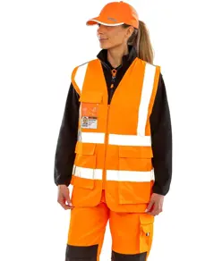 Gilet di sicurezza resistente in policotone Result Safeguard