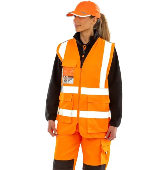 Gilet di sicurezza resistente in policotone Result Safeguard