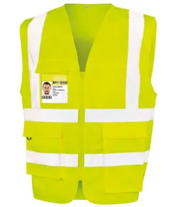Gilet di sicurezza resistente in policotone Result Safeguard