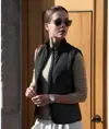 Gilet donna con trapuntatura orizzontale Hudson Nimbus