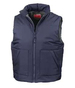 Gilet foderato in pile Result