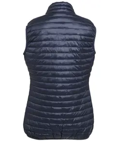 Gilet imbottito a righe sottili Tribe 2786