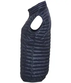 Gilet imbottito a righe sottili Tribe 2786