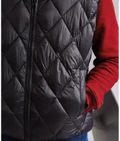 Gilet imbottito a rombi 2786