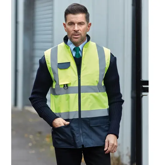 Gilet imbottito ad alta visibilità (HV005) YOKO