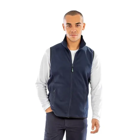 Gilet imbottito in pile riciclato Polarthermic Result Recycled