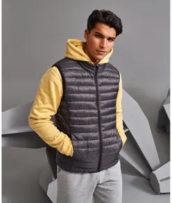 Gilet imbottito mélange 2786