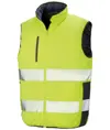 Gilet imbottito morbido reversibile Result Safeguard
