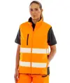 Gilet imbottito morbido reversibile Result Safeguard
