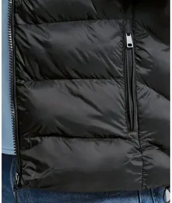 Gilet imbottito riciclato con cappuccio Solitude 2786
