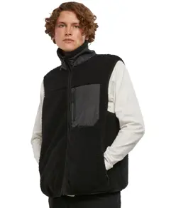 Gilet in sherpa accoppiato New Morning Studios