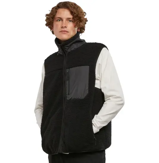 Gilet in sherpa accoppiato New Morning Studios