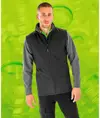 Gilet softshell a 2 strati riciclato stampabile uomo Result Recycled