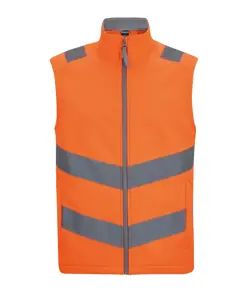 Gilet softshell ad alta visibilità Pro contract Ablaze Regatta High Visibility