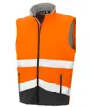 Gilet softshell ad alta visibilità stampabile Result Safeguard