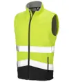 Gilet softshell ad alta visibilità stampabile Result Safeguard