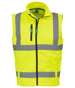 Gilet softshell alta visibilità (HV006) YOKO