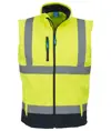 Gilet softshell alta visibilità (HV006) YOKO