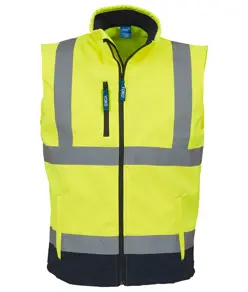 Gilet softshell alta visibilità (HV006) YOKO