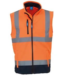 Gilet softshell alta visibilità (HV006) YOKO