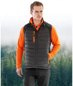 Gilet softshell imbottito Compass Result Recycled