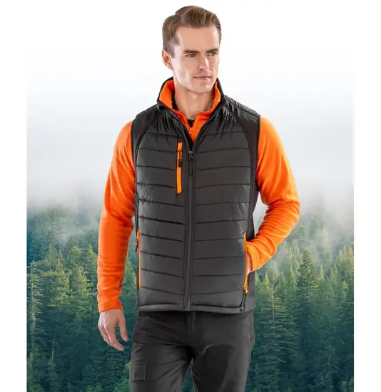Gilet softshell imbottito Compass Result Recycled