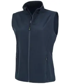 Gilet softshell stampabile a 2 strati riciclato da donna Result Recycled