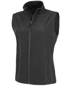 Gilet softshell stampabile a 2 strati riciclato da donna Result Recycled