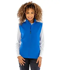 Gilet softshell stampabile a 2 strati riciclato da donna Result Recycled