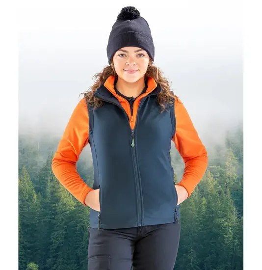 Gilet softshell stampabile da donna con interno in pile riciclato Result Core