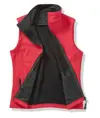 Gilet softshell stampabile da donna con interno in pile riciclato Result Core