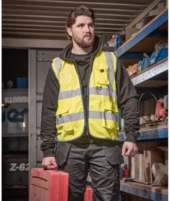 Gilet tecnico ad alta visibilità Scruffs