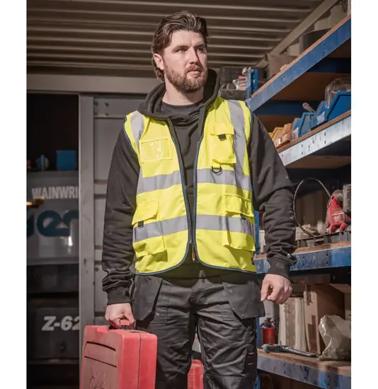 Gilet tecnico ad alta visibilità Scruffs