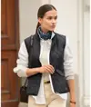 Gilet trapuntato a rombi donna Camden Nimbus