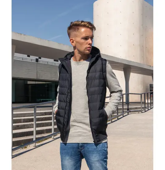 Gilet trapuntato bubble Build Your Brand