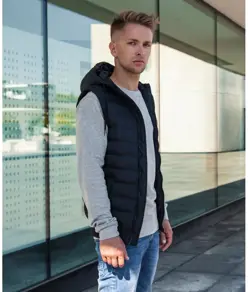 Gilet trapuntato bubble Build Your Brand