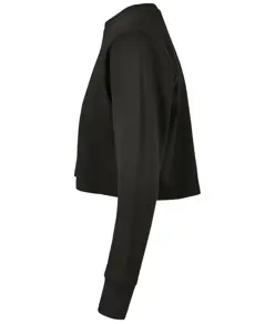Girocollo cropped donna in spugna Build Your Brand