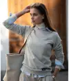 Girocollo donna leggero di lusso Newport Nimbus
