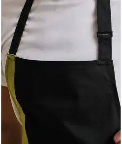 Grembiule con pettorina a contrasto Premier