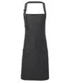 Grembiule con pettorina e cuciture jeans Premier