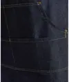 Grembiule con pettorina e cuciture jeans Premier