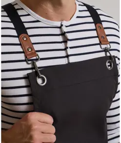 Grembiule con pettorina e incrocio posteriore Clip ‘n’ Clasp Premier