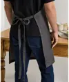 Grembiule con pettorina in denim di cotone, certificato biologico e Fairtrade Premier