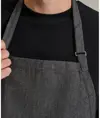 Grembiule con pettorina in denim di cotone, certificato biologico e Fairtrade Premier